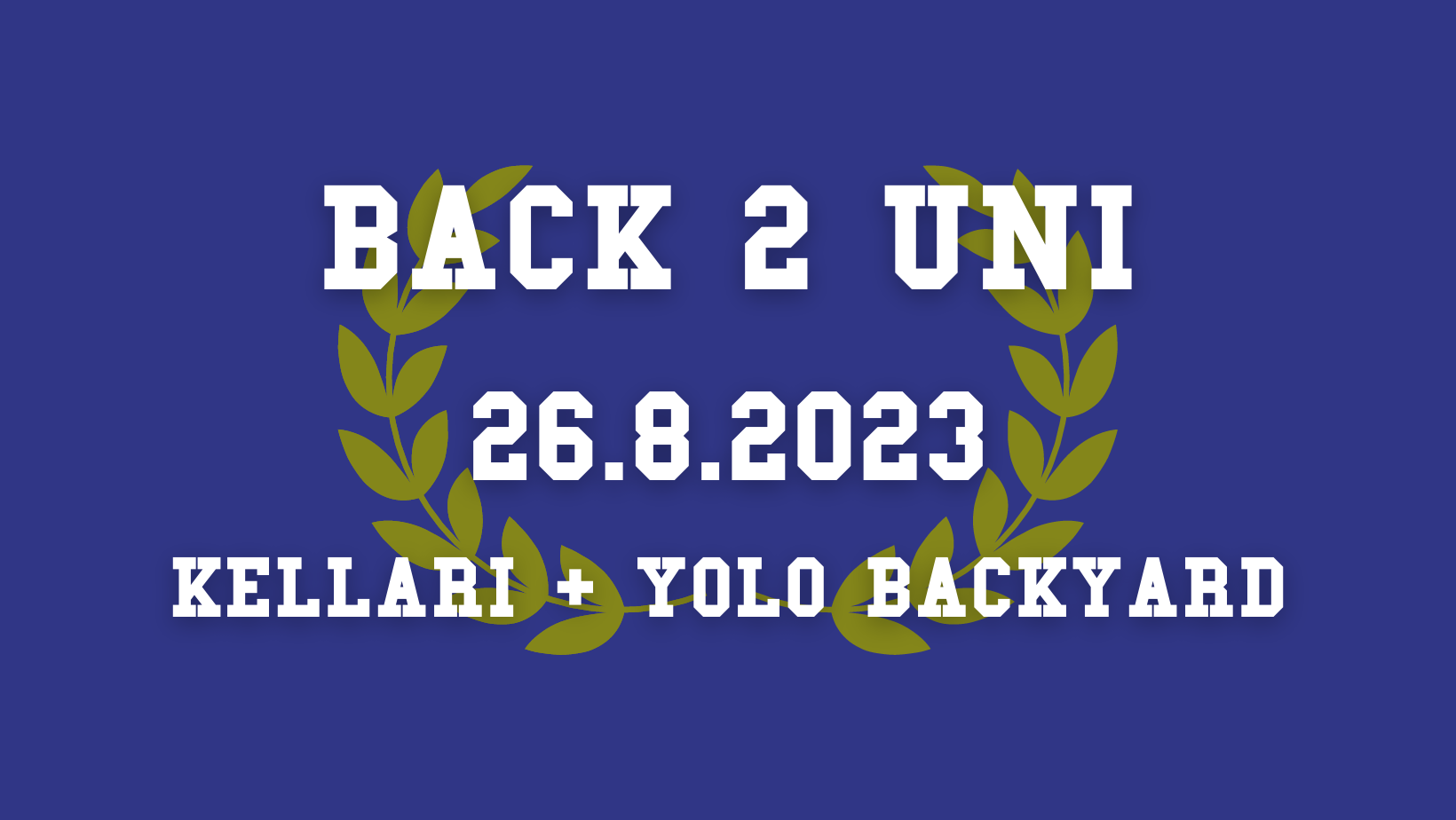 BACK TO UNI fb event